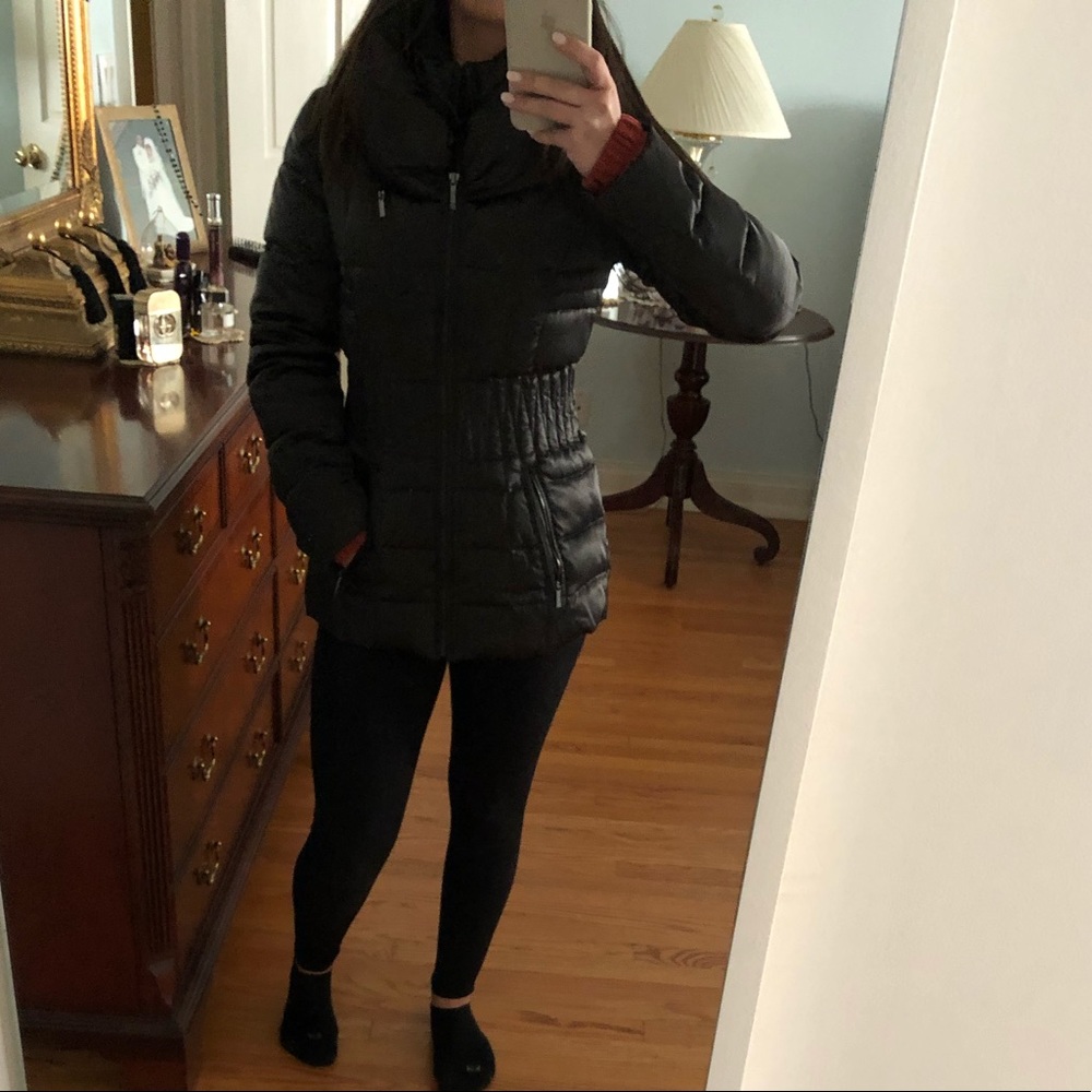 Laundry by Shelli Segal Gray Puffer Coat